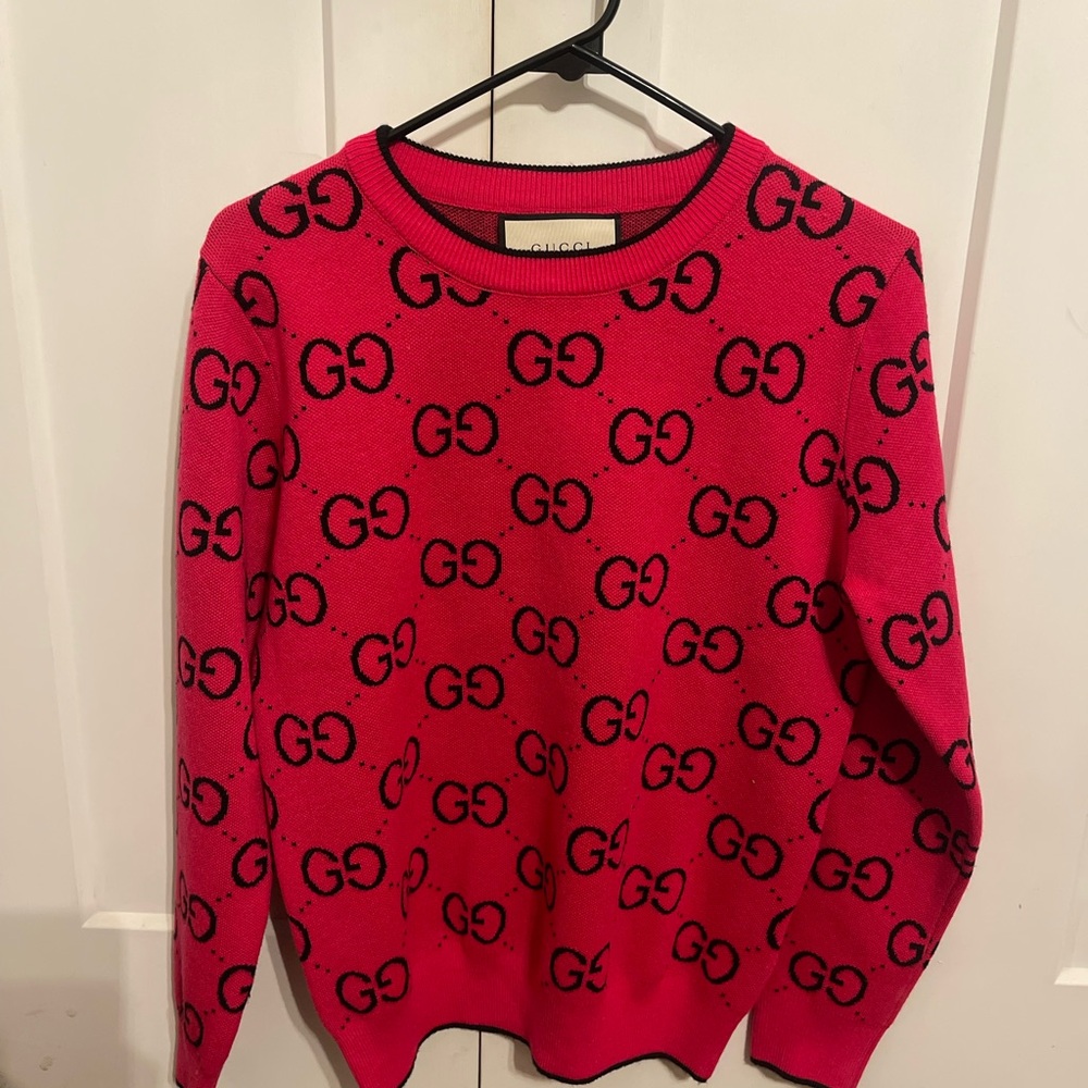 Gucci Women's Pink Sweater